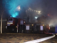 Вчера вечером в центре Анапы произошел крупный пожар!
