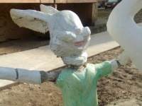 В Анапе неизвестные разломали скульптуры из мультсериала  