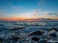 Закат на Черном море в Супсехе 15.2.19, фото (800 ступенек)