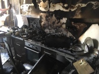 В Анапе сгорела дотла квартира в многоэтажке