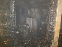 Крупный пожар произошел в селе Цыбанобалка
