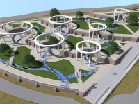 Эскизный проект нового парка в Анапской