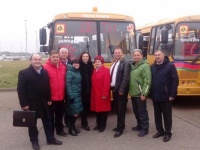 Новые школьные автобусы вручены директорам анапских школ!