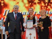 Солистка ансамбля «Соловейко» - лауреат президентской премии
