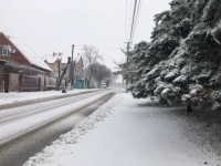 Снег в Благовещенской, 7 января 2019 (фото)