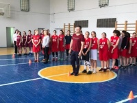 В школе Джигинки прошли зональные баскетбольные матчи