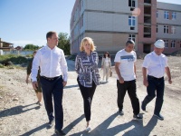 В Анапе продолжается строительство новой школы и ЗАГСа