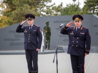 В Анапе открыли мемориал сотрудникам органов правопорядка, погибшим при исполнении служебных обязанностей