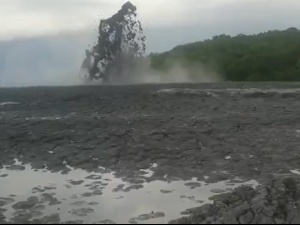В Крымском районе проснулся грязевой вулкан Шуго