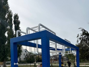 В парке «Трапезунд» в Витязево появилась воркаут-зона